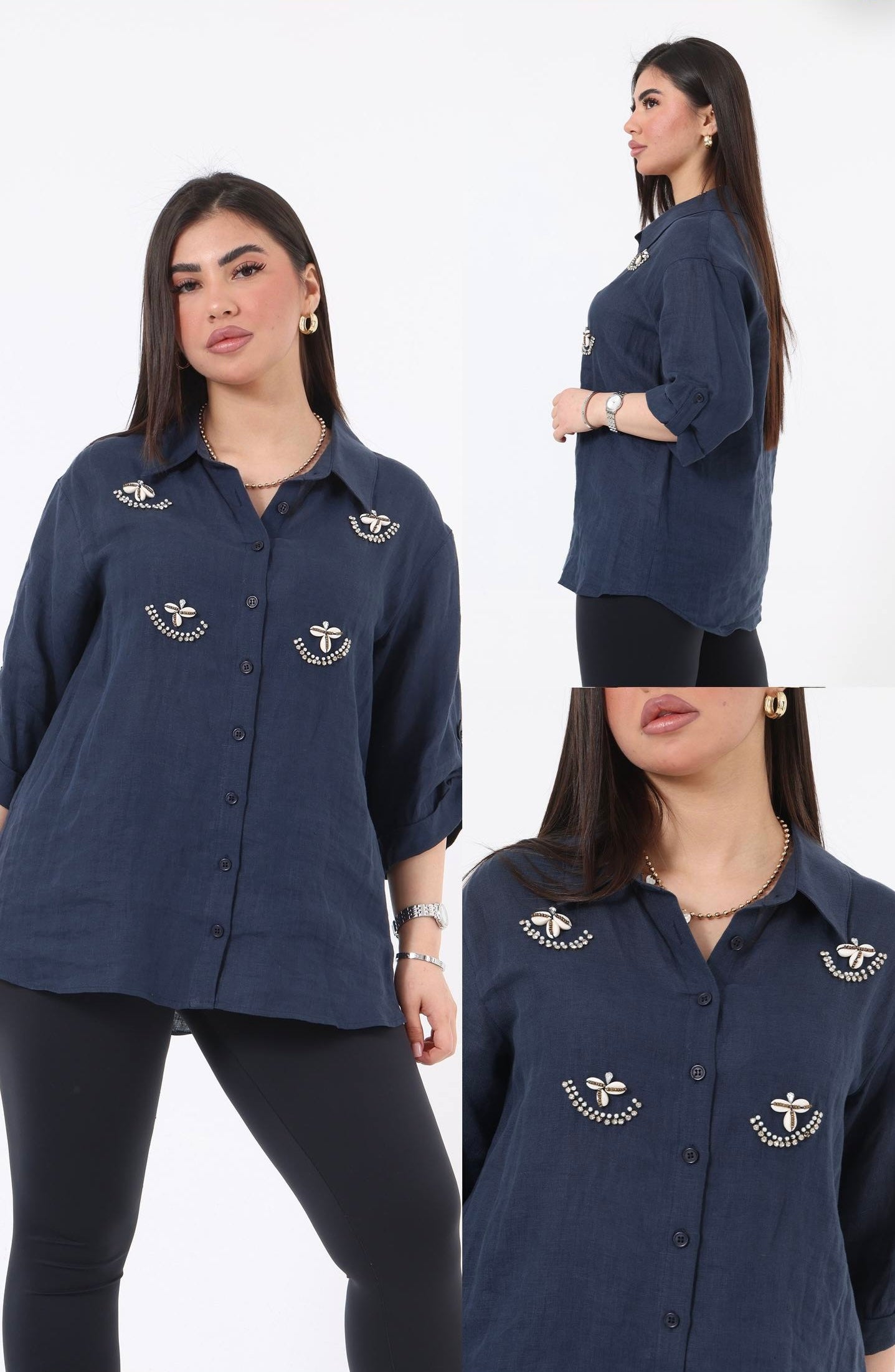 The Pearl Charm Blouse