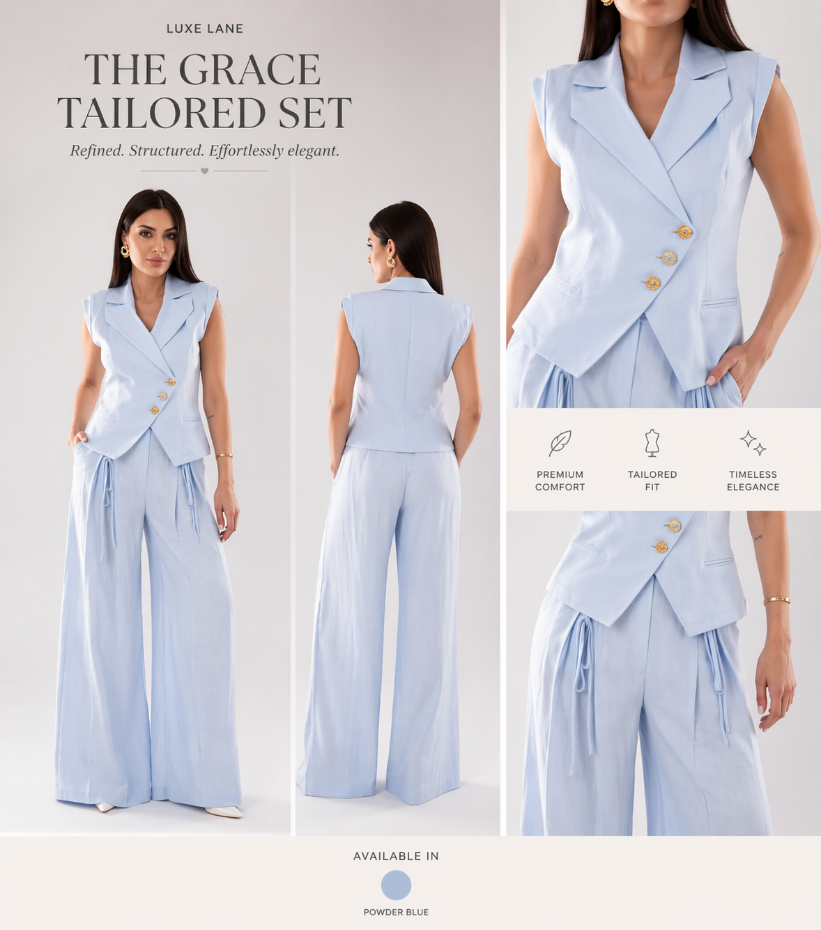 The Grace Tailored Set