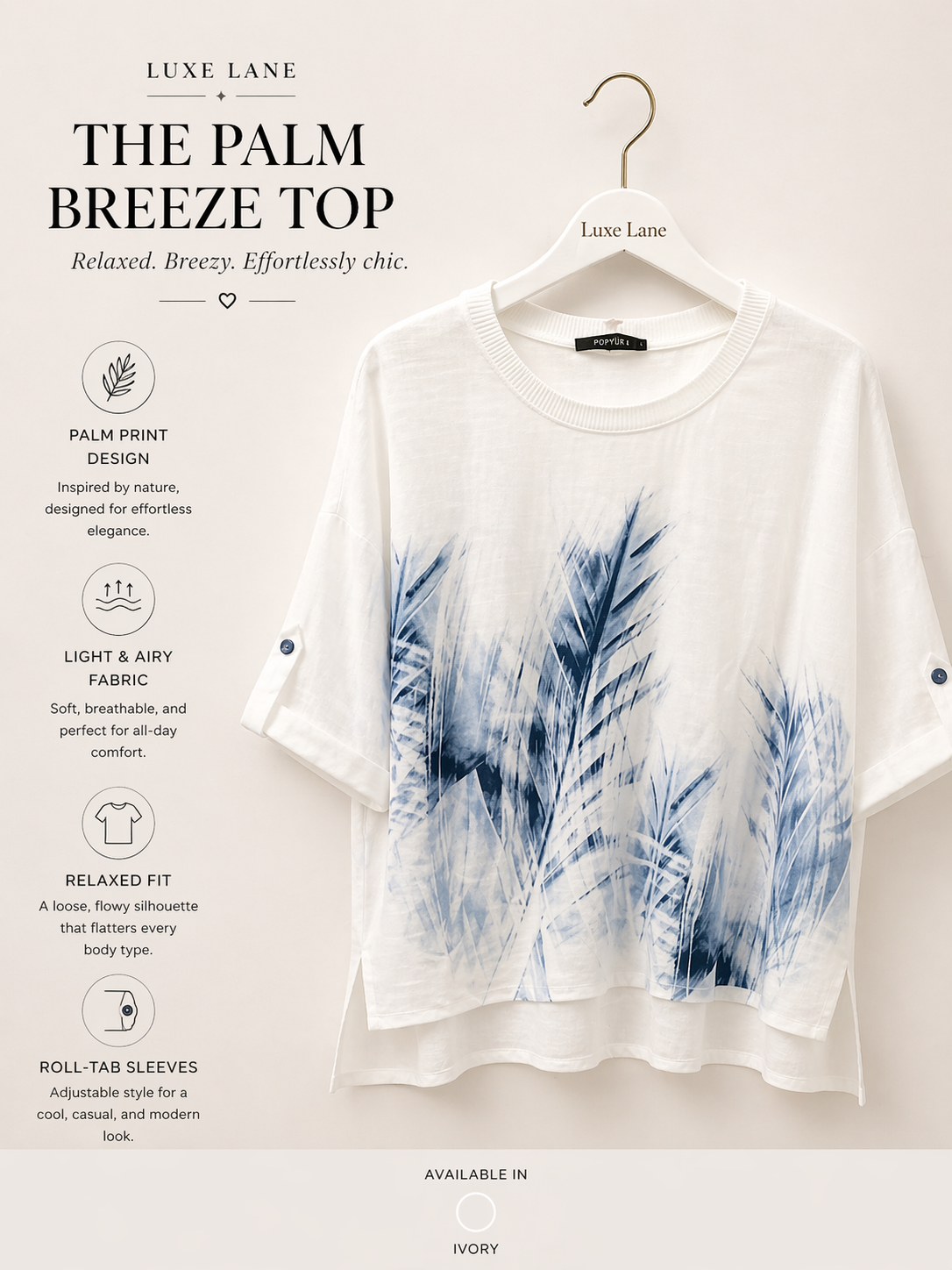The Palm Breeze Top