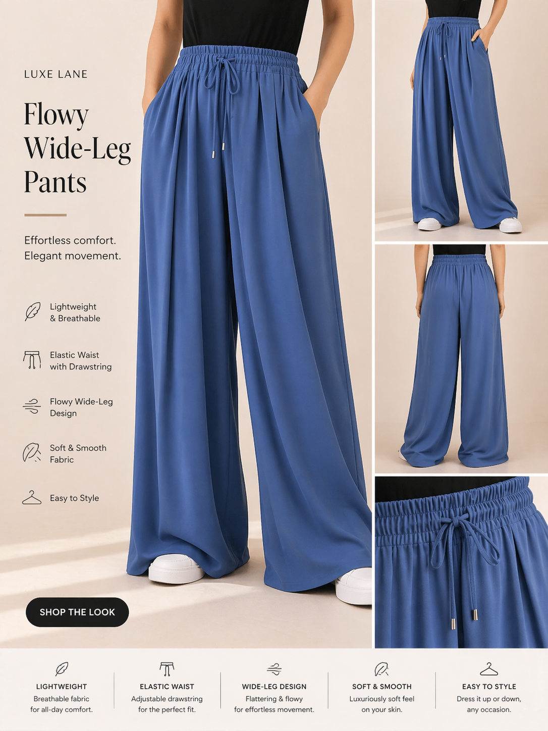 Flow Wide-Leg Pants