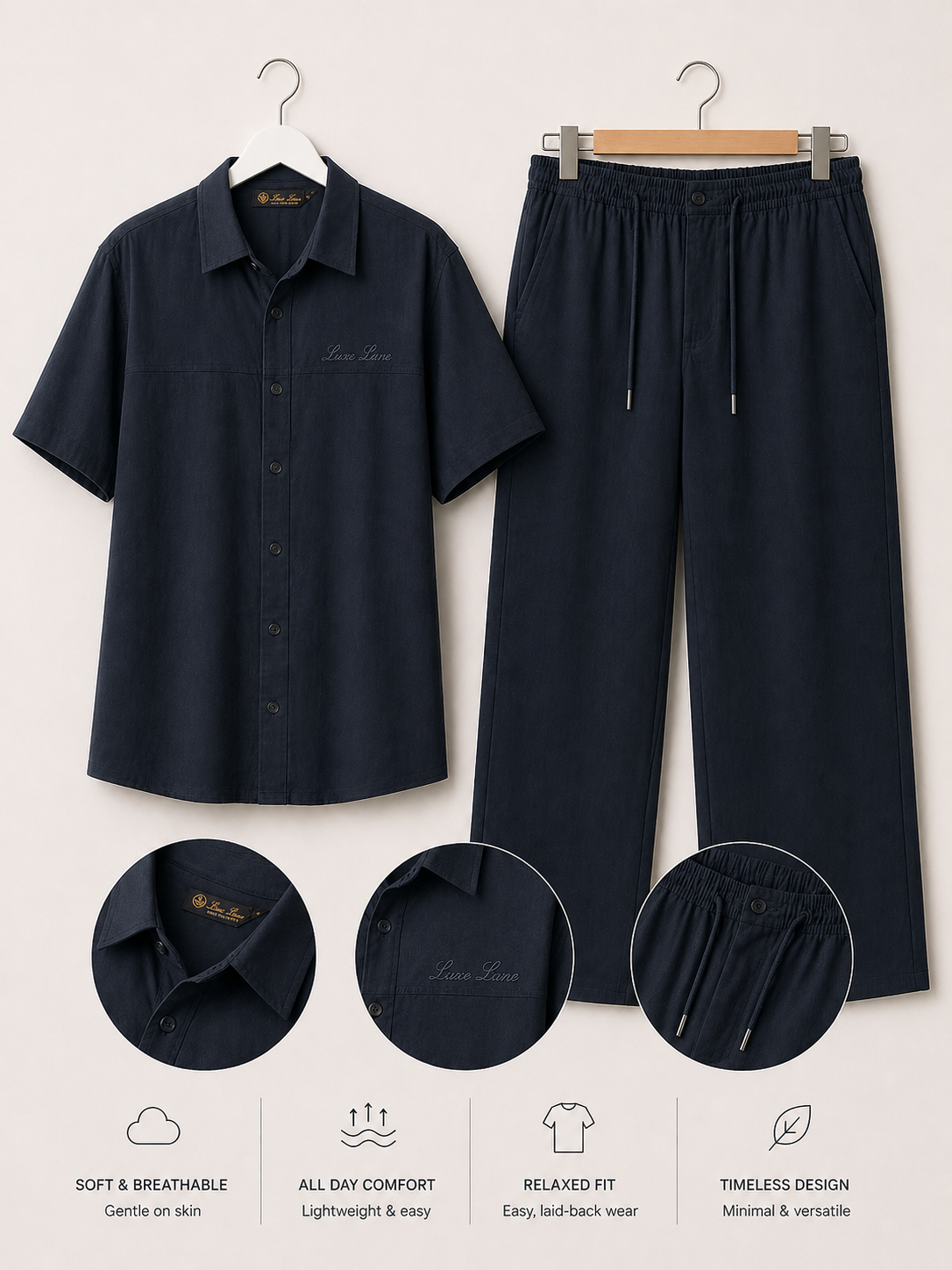 Navy Flow Set